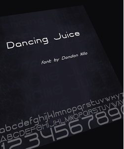 DANCING JUICE font